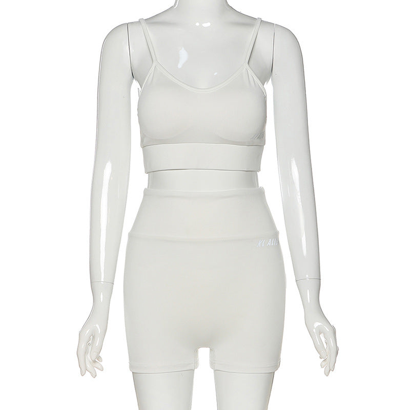 Ensemble sport couleur unie