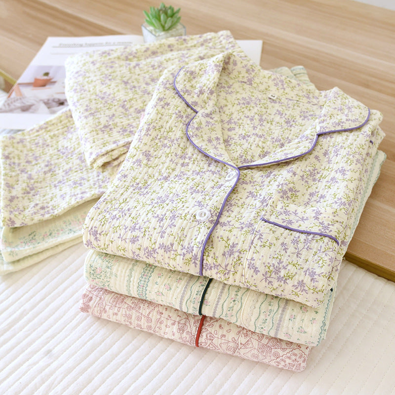 Pyjamas manche longue 2 pièce tendances pour femmes