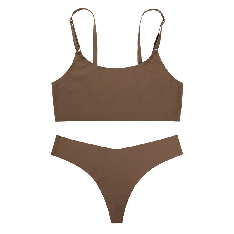 Ensemble 2 pièces sous vêtements pour femme sabs coutures,  confortable et léger a porté.Tissu cozy essayer cest l'adopter. Lire descriptions pour votre taille.
