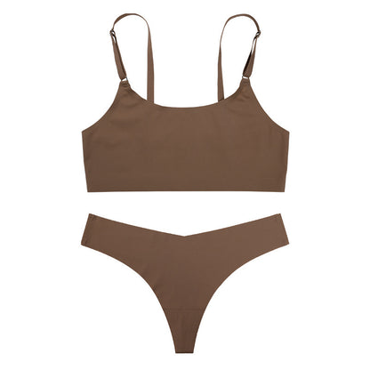 Ensemble 2 pièces sous vêtements pour femme sabs coutures,  confortable et léger a porté.Tissu cozy essayer cest l'adopter. Lire descriptions pour votre taille.