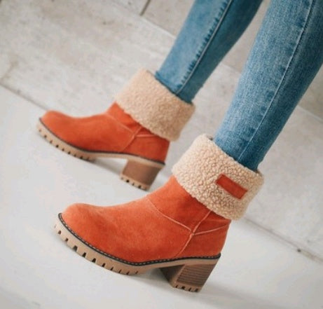 Un botte avec deux style courte ou longue,  epais chaude et confortable pour vos pieds.