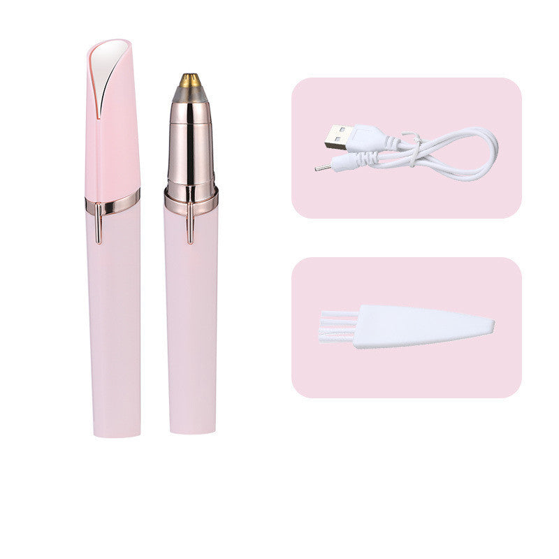 Épilateur de sourcils Maquillage professionnel complet – tondeuse à sourcils pour visage, taille-bordures pour sourcils, maquillage et mise en forme des sourcils pour femme