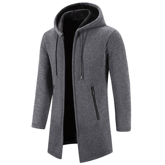 Cardigan à capuche décontracté de couleur unie pour homme avec fermeture éclair bien lire les descriptions pour choisir votre bonne grandeur