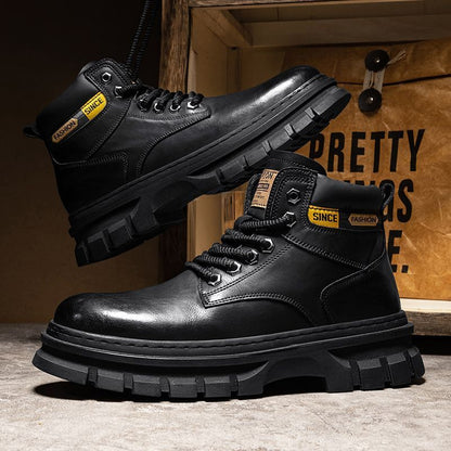 Bottes Martin montantes tendance pour homme, style britannique,