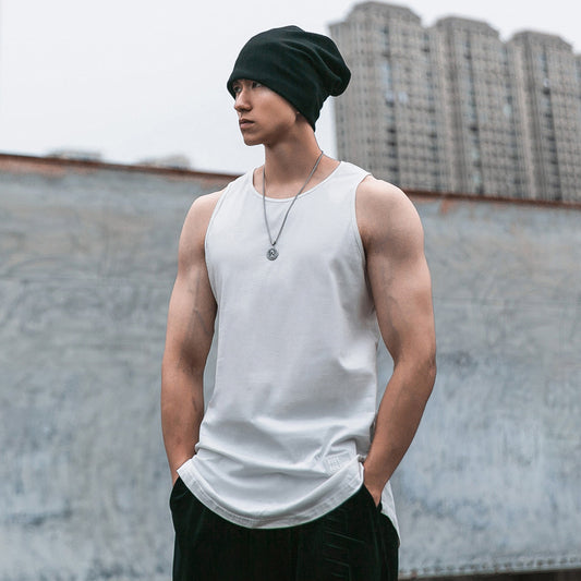 Gilet de sport d'été en pur coton pour homme bien lire les descriptions pour choisir votre bonne grandeur