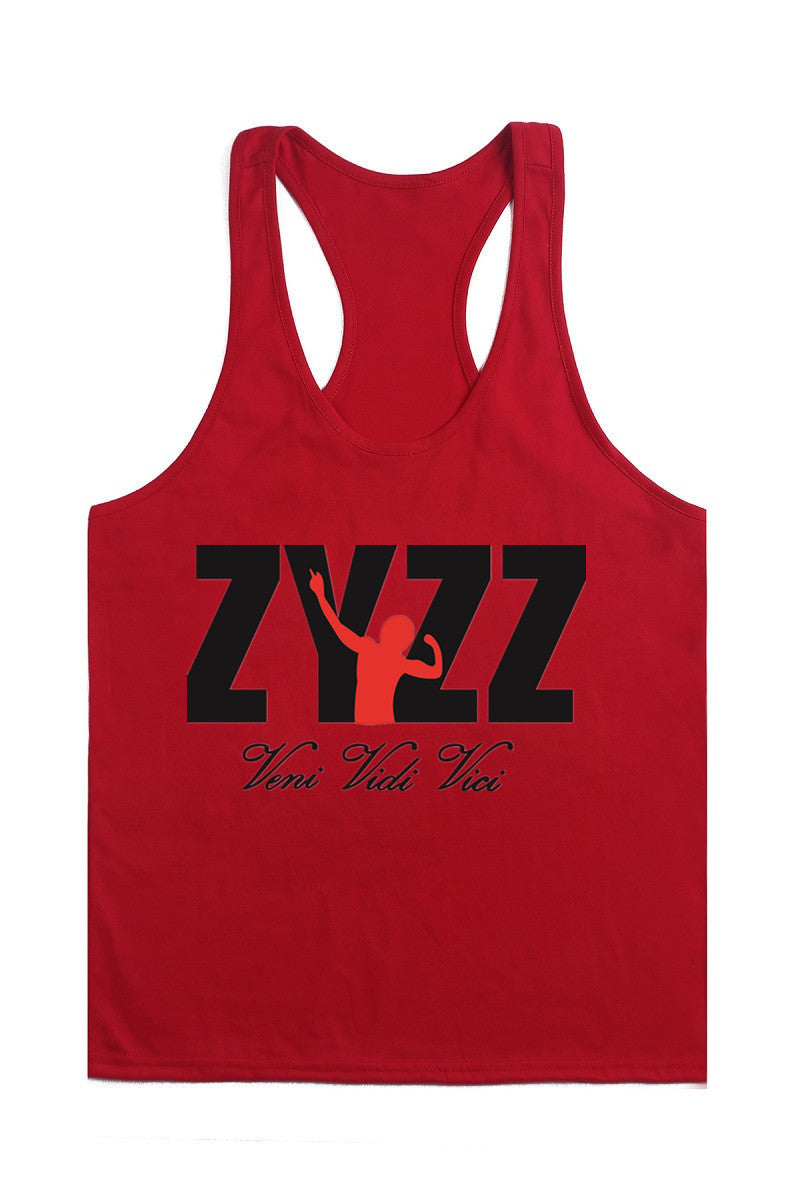 Gilet de musculation en coton pour homme