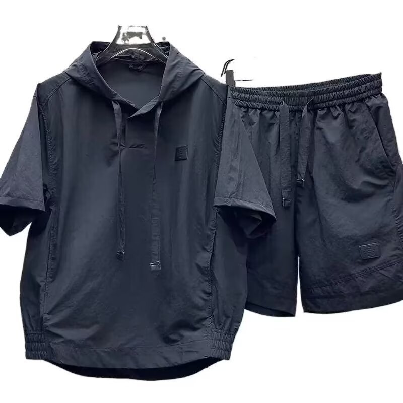 Sportswear Suit Men's Summer Short-sleeved T-shirt Shorts Two-piece Suit