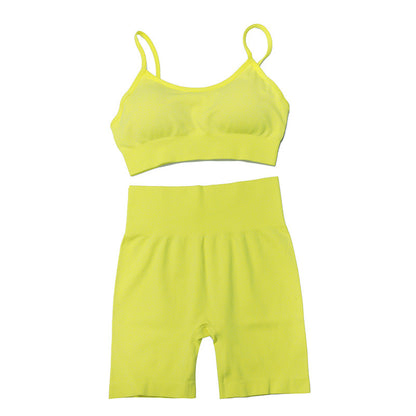 Vêtements de yoga pour femmes, séchage rapide, vêtements de sport, de fitness, de course à pied, shorts moulants