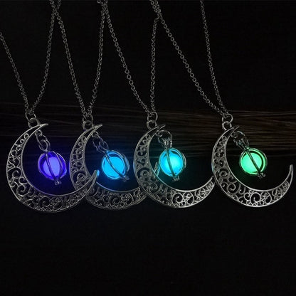 Collier pendentif lumineux en pierre naturelle brillante pour femme, bijou tendance, idéal comme cadeau ou pour vous offrir a vous-même.