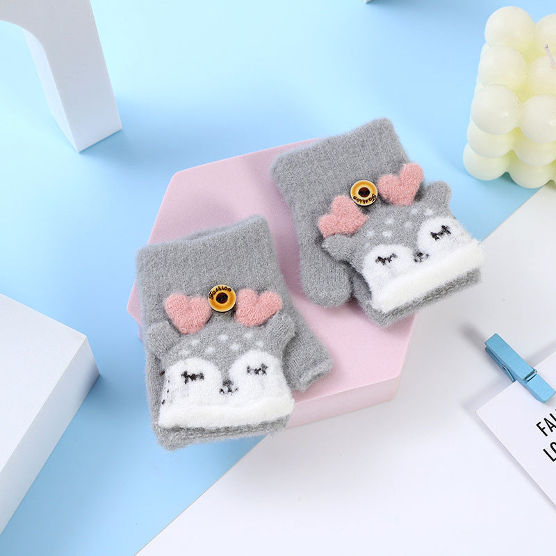 Gants Mitaines pour Enfants avec animaux Plusieurs couleurs différentes