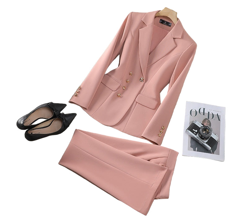 Female Autumn Temperament Fashionable Slim Administrative Set
