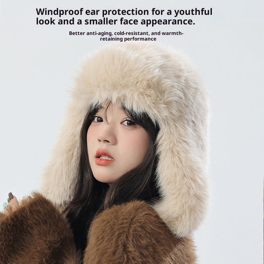 New Korean-style Lei Feng Hat Women's Northeast Furry Hat