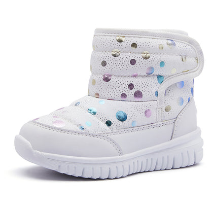 botte hiver double pour enfants confortable et chaude