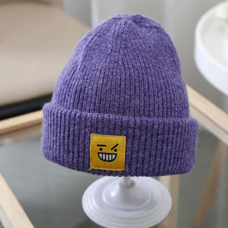 Tuque en tricot, Corée du Sud pour garder au chaud les petite oreilles de vos tout petits.
