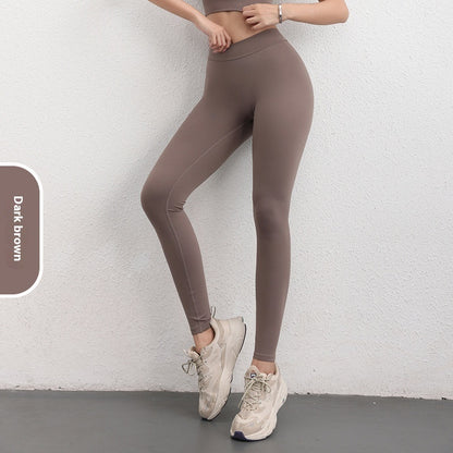 Pantalon de yoga tendance en V, taille haute, pour femme, pour le sport et le fitness