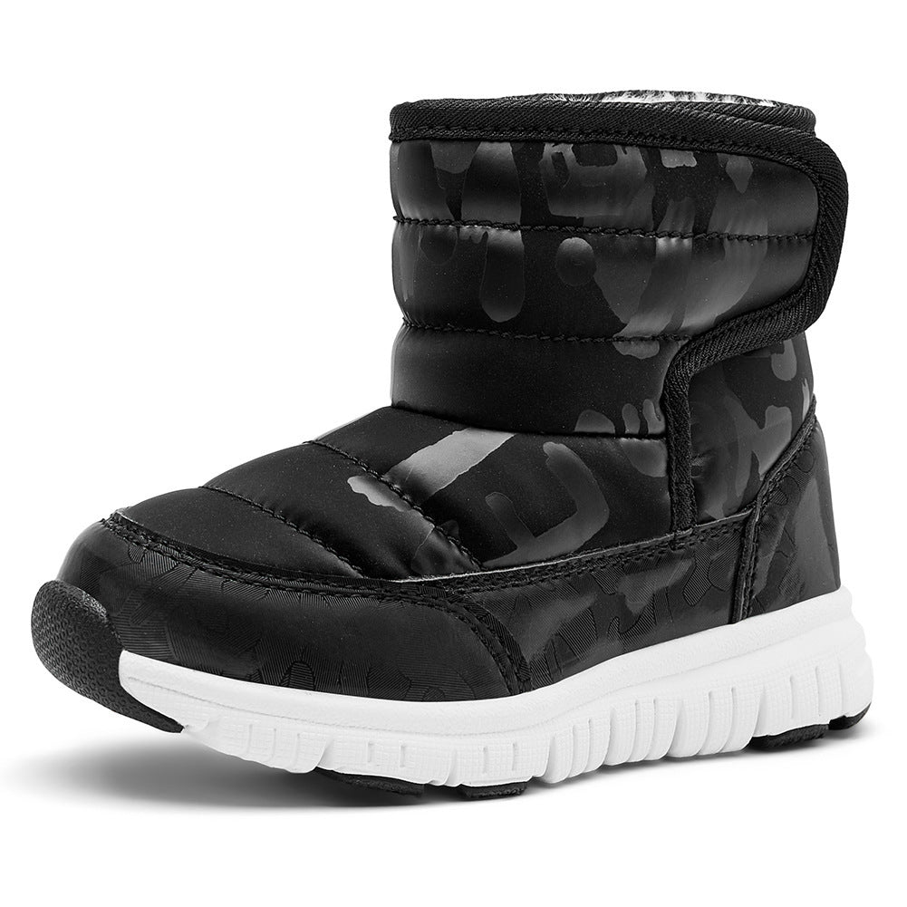 botte hiver double pour enfants confortable et chaude