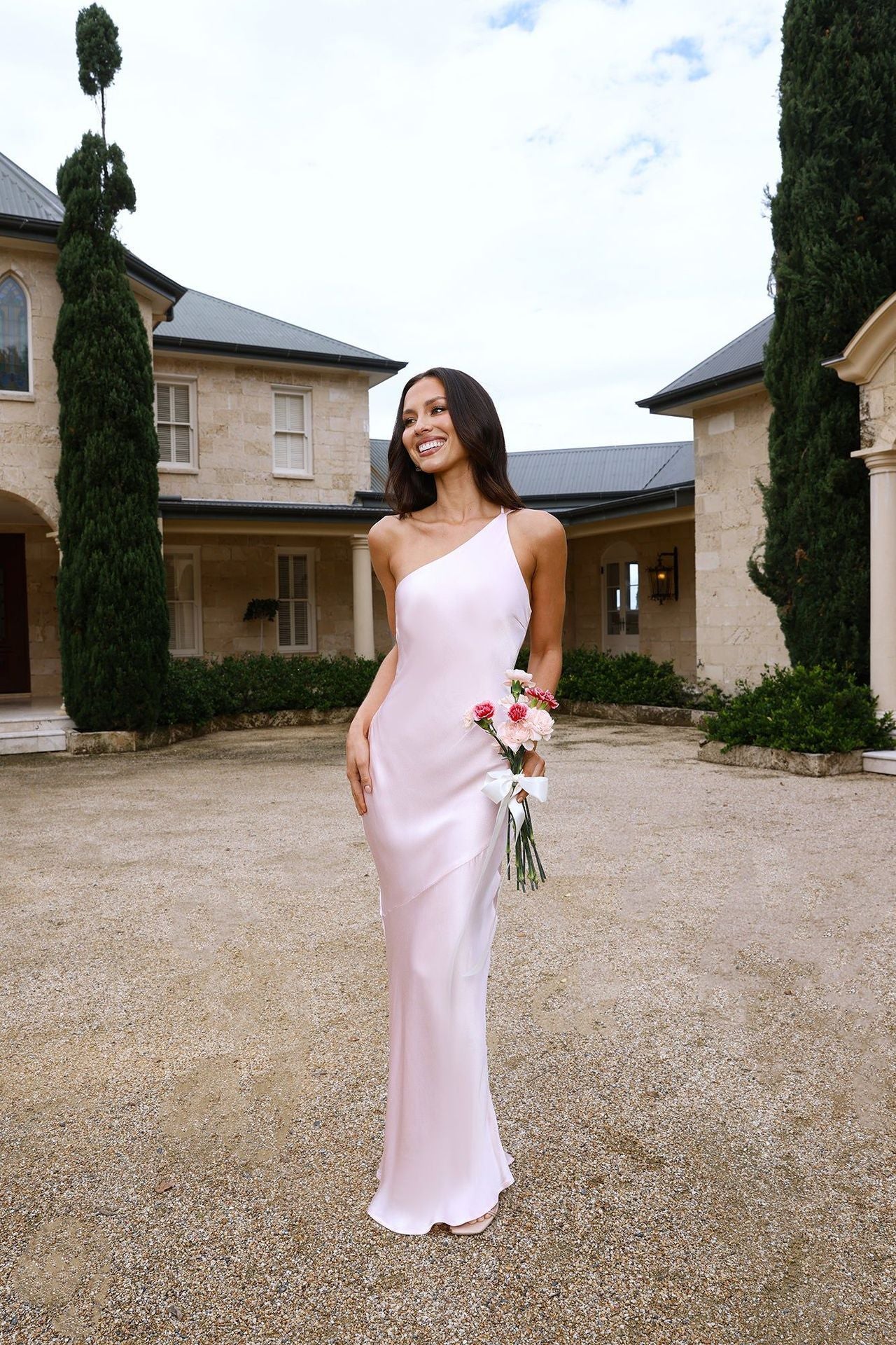 Longues Robes en Satin Tendances élégante