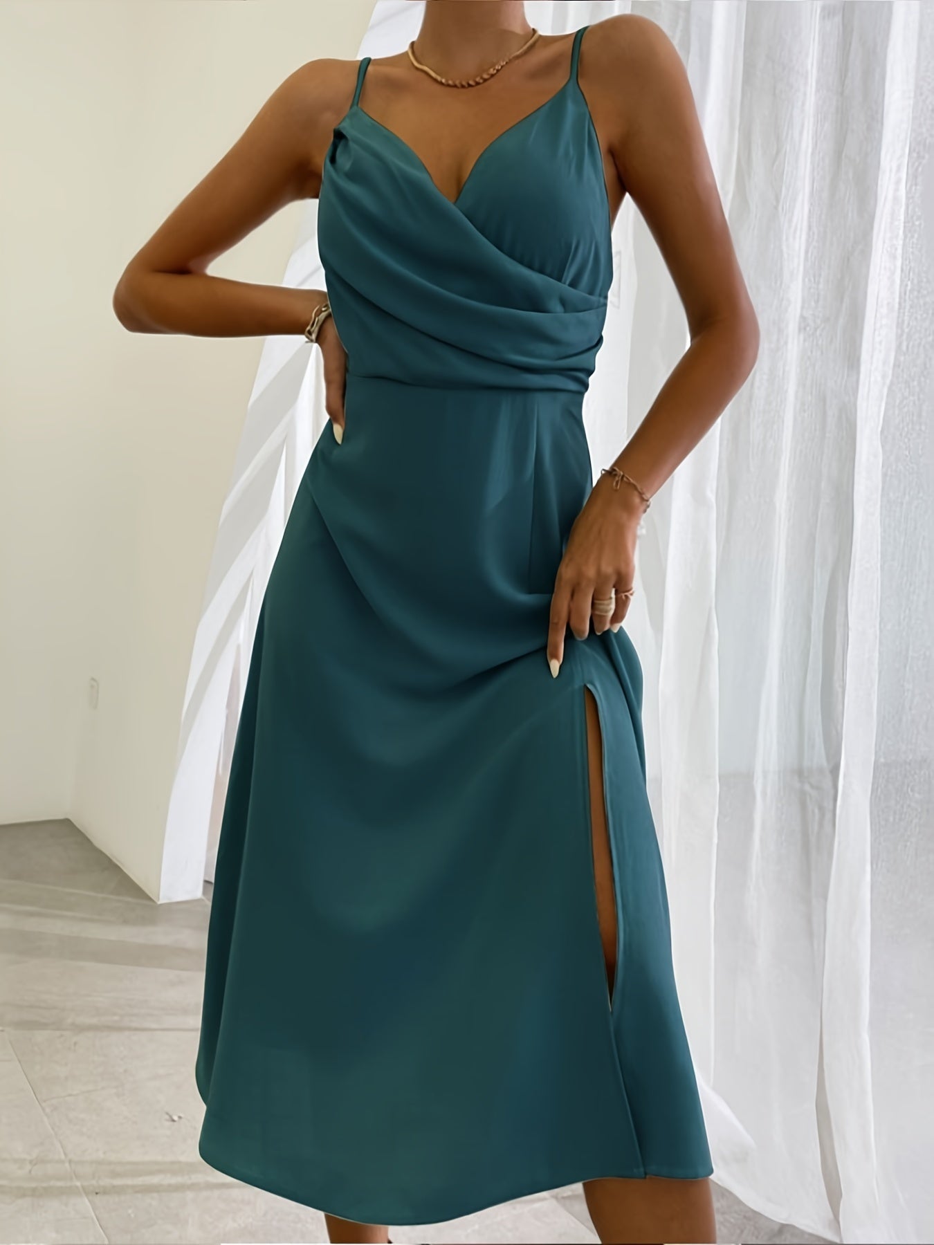Robe longue pour vos sorties , fêtes et + encore très stylée