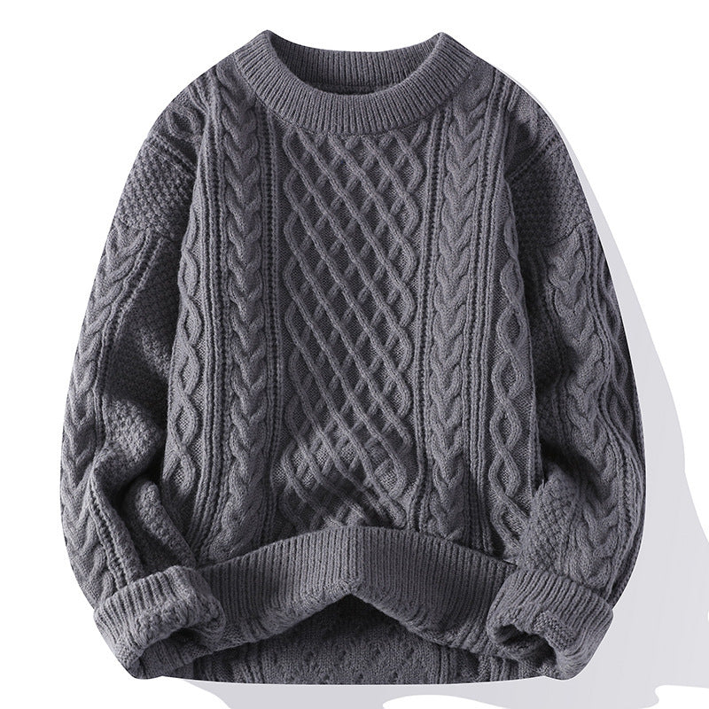 Tricots torsadés personnalisés à la mode pour hommes
