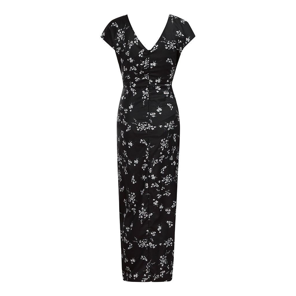 Robe longue avec motif