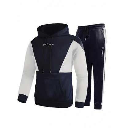 Ensemble 2 pièces pour homme stylée,  tissu confortable et ajustable.