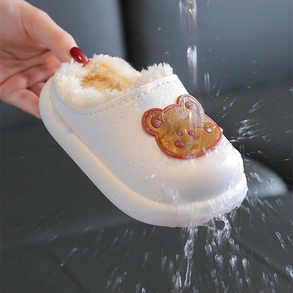Pantoufles doublé très chaude pour bébé tellement cute et cozy