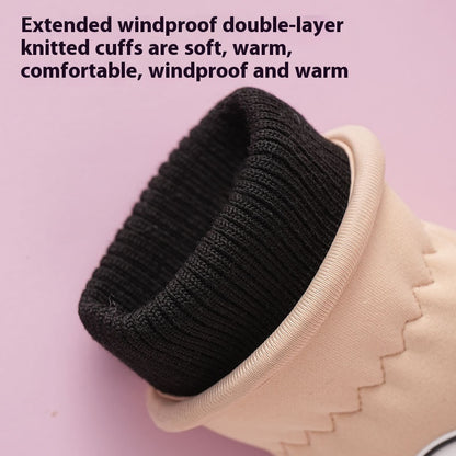 Gants Automne-hiver pour enfants Résistantes à l'eau, chaudes