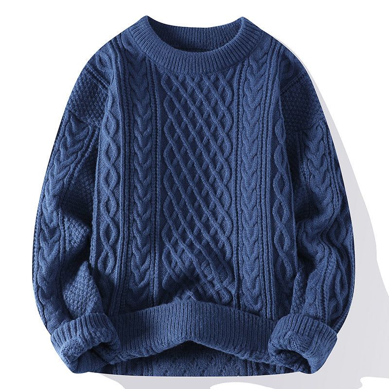Tricots torsadés personnalisés à la mode pour hommes