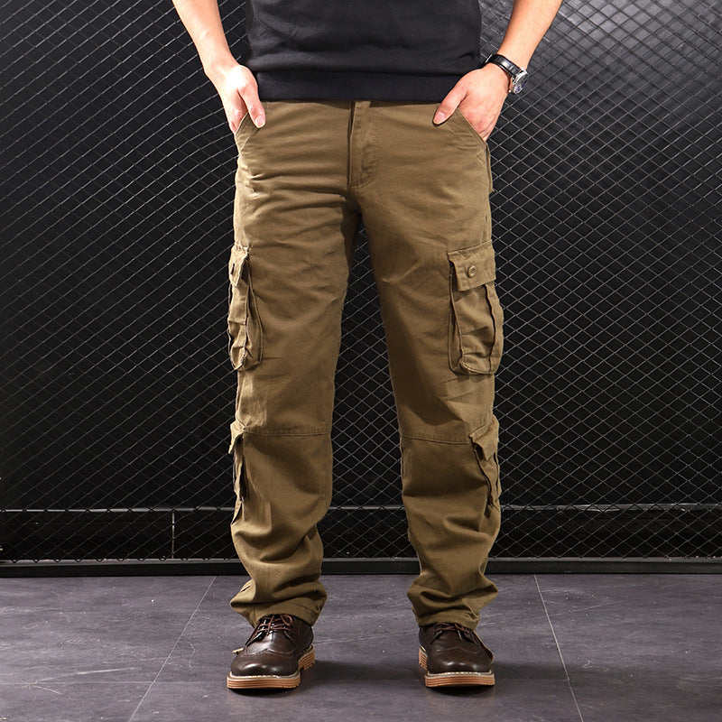 Pantalon cargo multi-poches à jambe droite bien lire la description pour choisir votre bonne grandeur