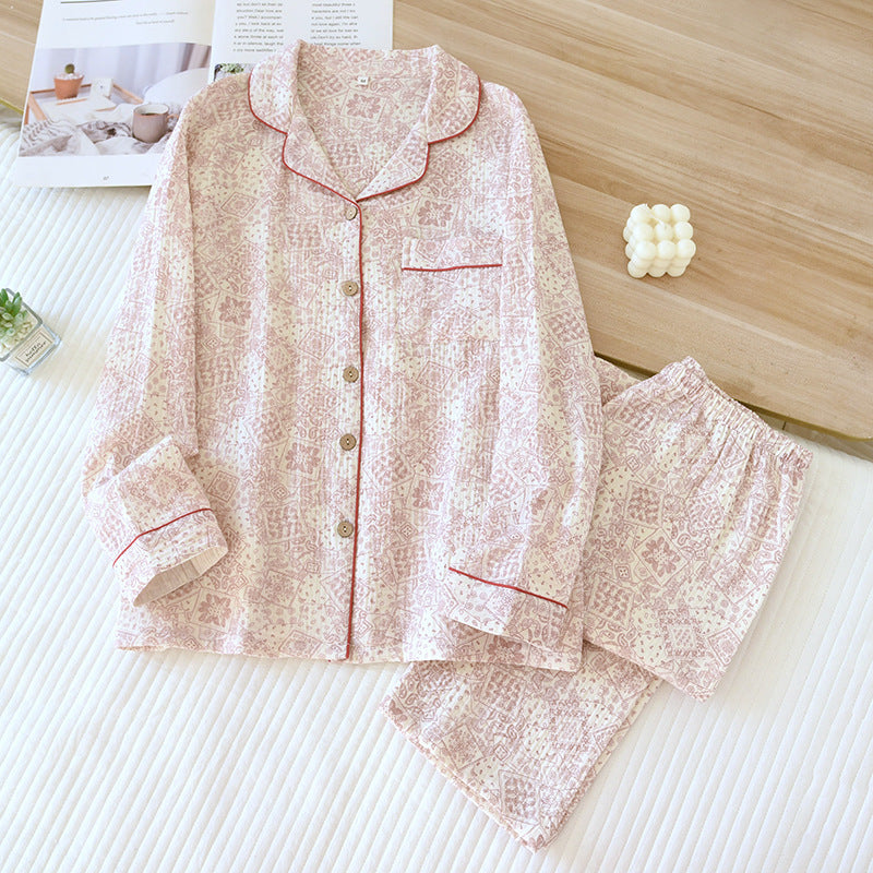 Pyjamas manche longue 2 pièce tendances pour femmes