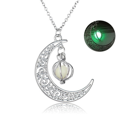 Collier pendentif lumineux en pierre naturelle brillante pour femme, bijou tendance, idéal comme cadeau ou pour vous offrir a vous-même.