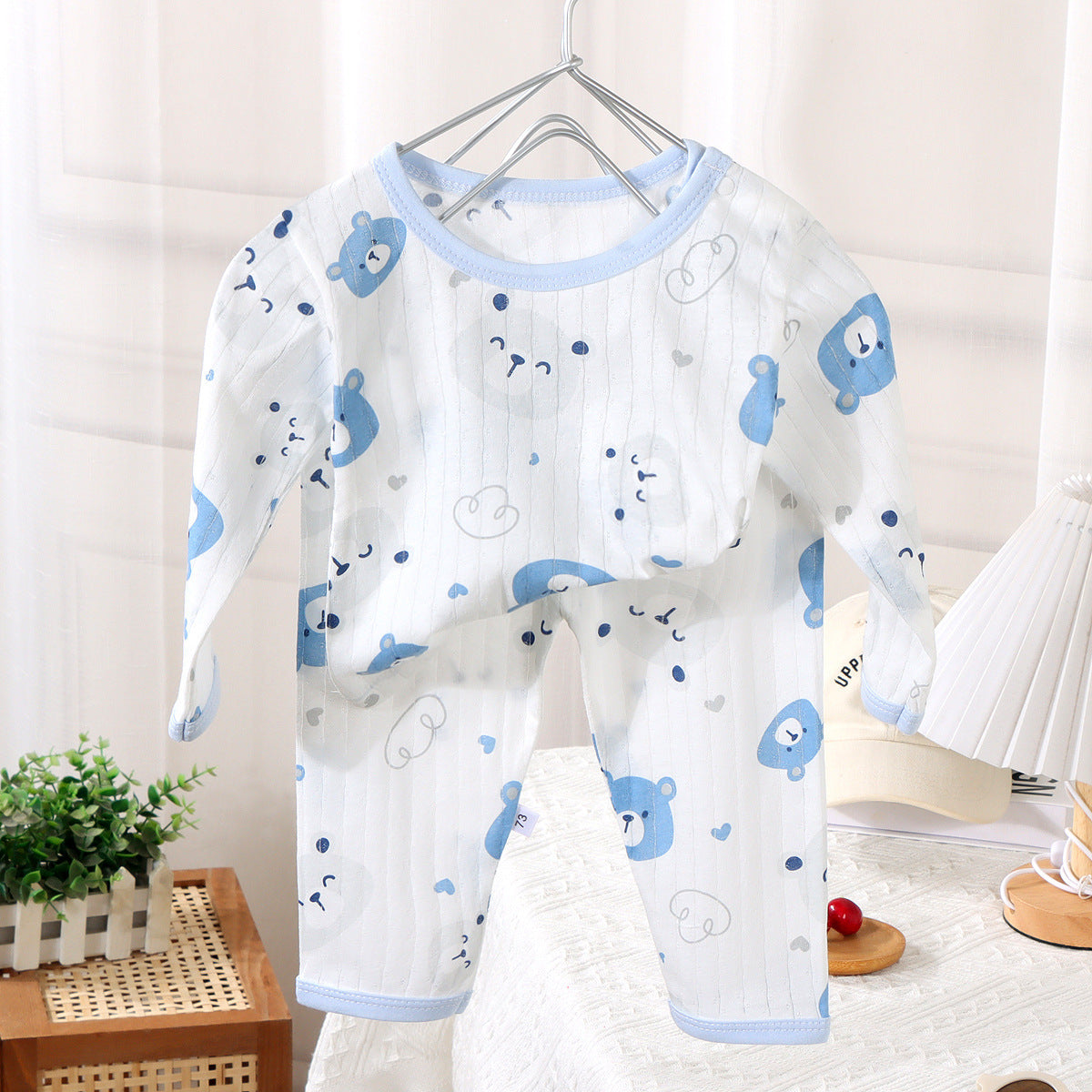 Ensemble pyjama en coton pour bébé