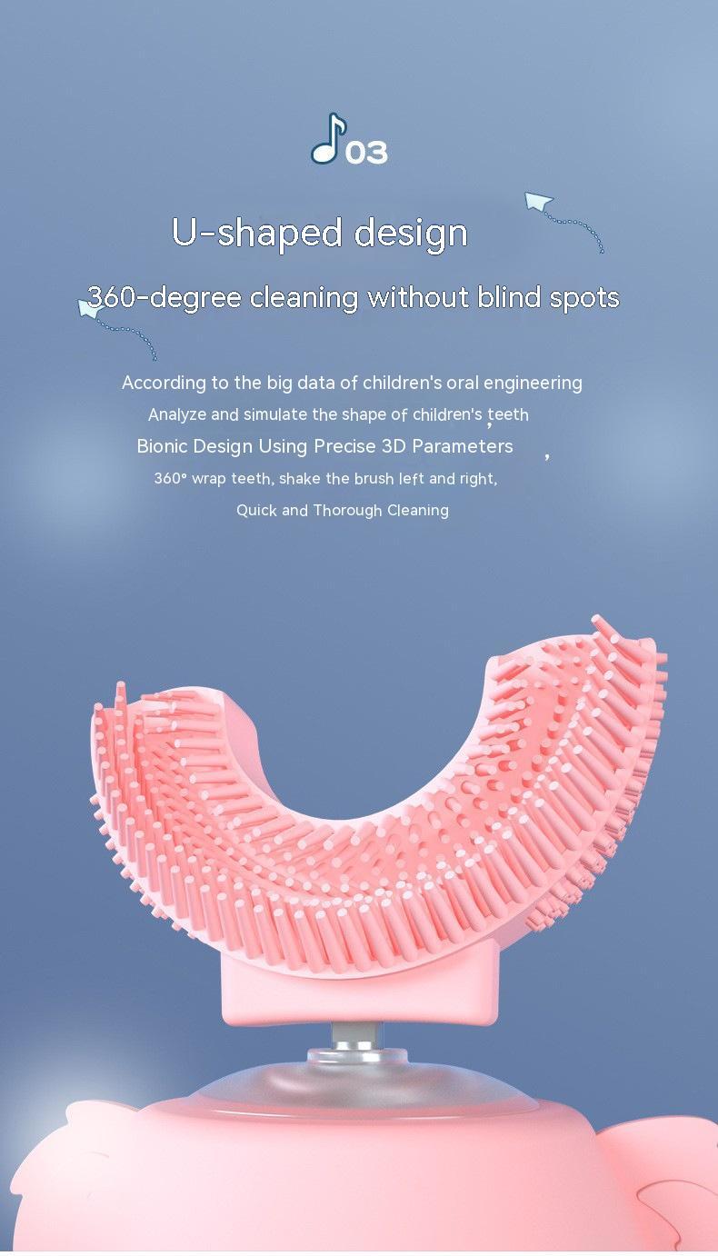 Intelligent Toothbrush Music Voice Guide Children Brushing Teeth