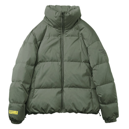 Veste matelassée à col montant pour homme