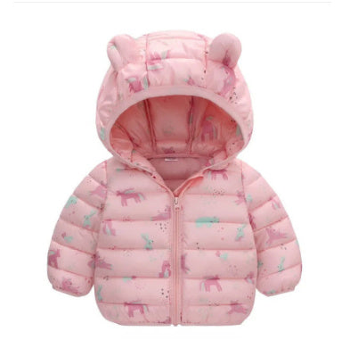 Vêtements pour enfants, veste en coton à motif dinosaure pour enfants