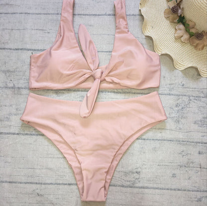 Bikini Set sexy Solid Female Swimsuit