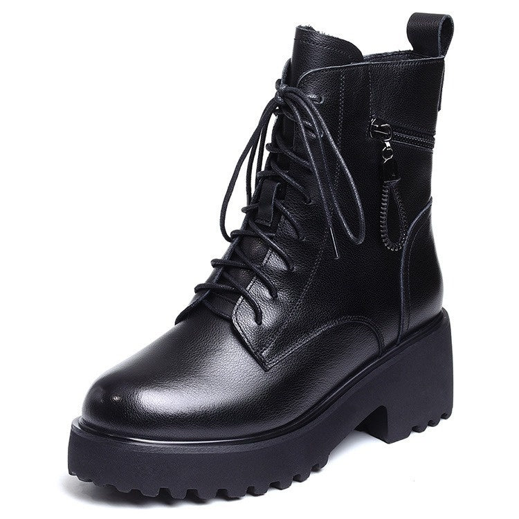 Women's Thick-soled Fluffy Snow Boots