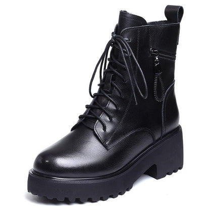 Women's Thick-soled Fluffy Snow Boots