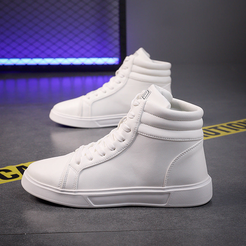 Souliers blanc pour hommes confort