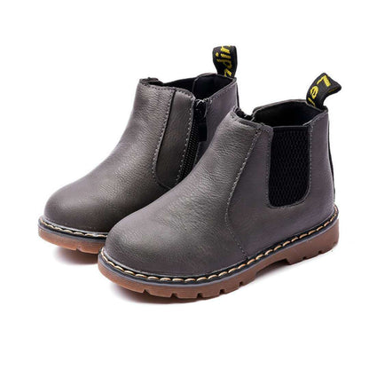 Bottes Doc Martens décontractées pour garçons et filles, chaussures rétro à la mode pour enfants nous avion botte doublé et non doublé.