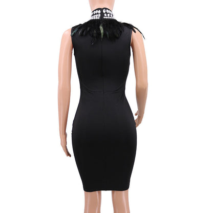 Super robe très sexy , d'une couleur uni noir avec les détails qui frôle la perfection. Lire la description pour choisir votre taille.