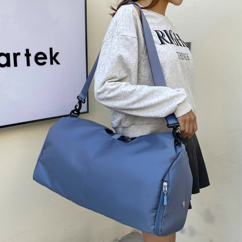 Sac de yoga pour femme, sac de sport, de fitness, séparation sèche et humide, grande capacité de rangement, sacs de voyage, peut contenir des tapis de yoga
