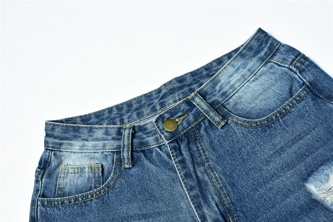 jeans déchirés pour femmes