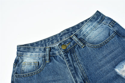 jeans déchirés pour femmes