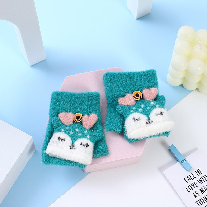 Gants Mitaines pour Enfants avec animaux Plusieurs couleurs différentes