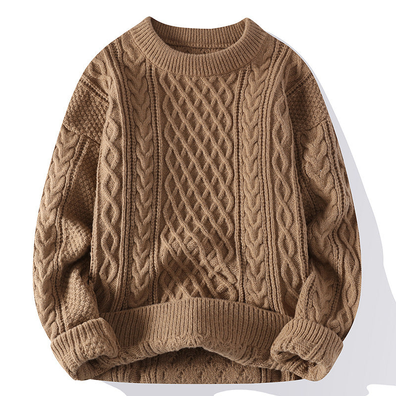 Tricots torsadés personnalisés à la mode pour hommes