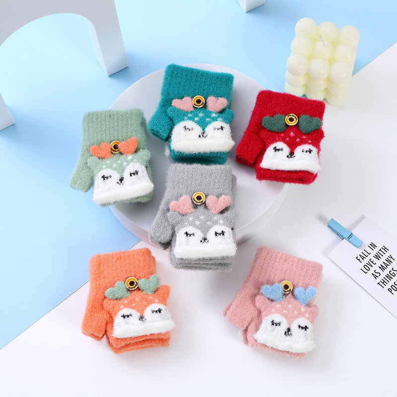 Gants Mitaines pour Enfants avec animaux Plusieurs couleurs différentes