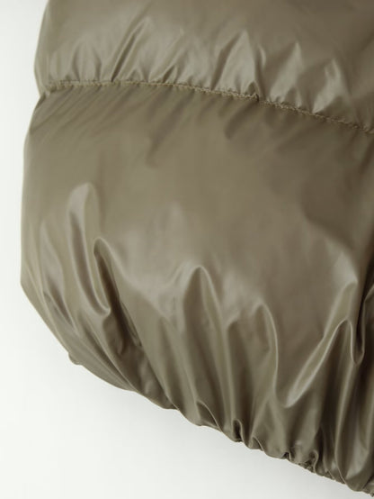 In-stock Quilted Cotton-padded Jacket With Buttons