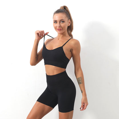 Vêtements de yoga pour femmes, séchage rapide, vêtements de sport, de fitness, de course à pied, shorts moulants