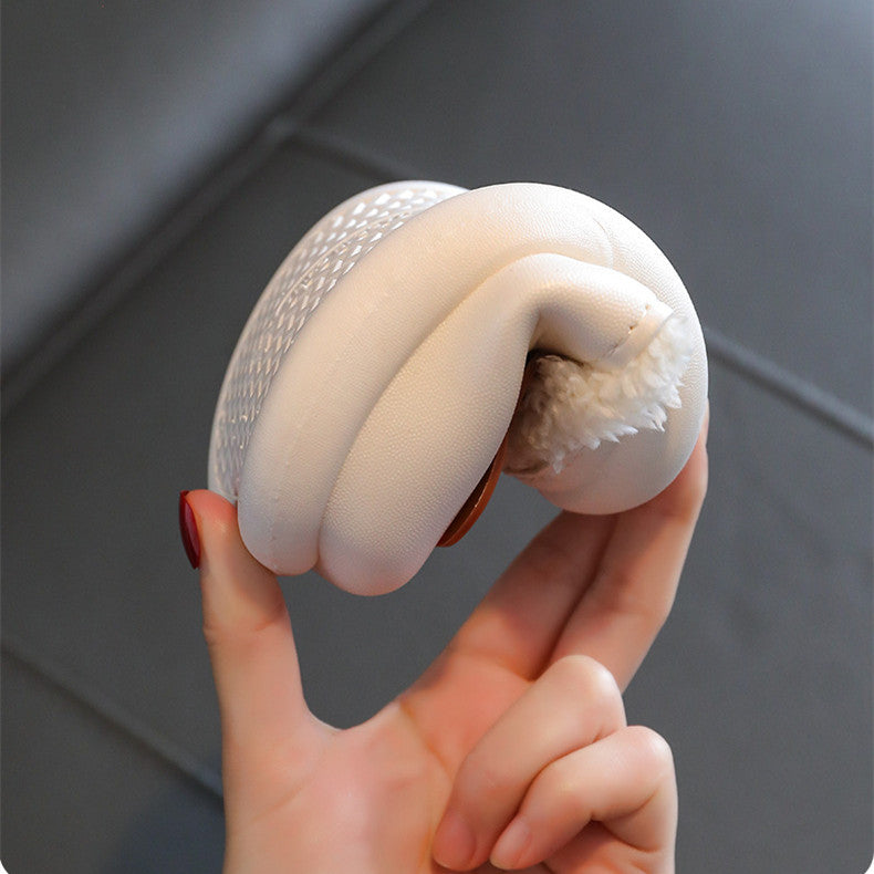 Pantoufles doublé très chaude pour bébé tellement cute et cozy